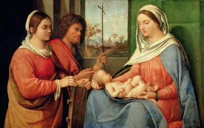 Madonna mit Kind und Heiligen